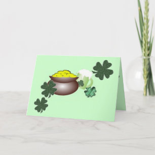 Cartão de Aniversário Irlandês