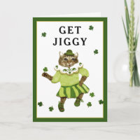 Cartão de Aniversário Irlandês Engraçado