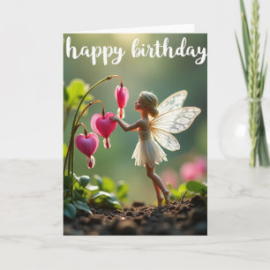 Cartão de Aniversário Jardim Encantado