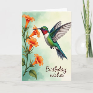 Cartão de Aniversário Joia Vibrante