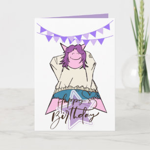 Cartão de Aniversário K-pop