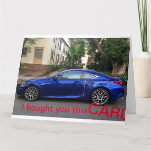 Cartão de Aniversário Lexus Birdwatcher 2020