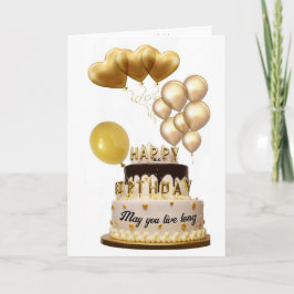 Cartão de Aniversário Magnífico