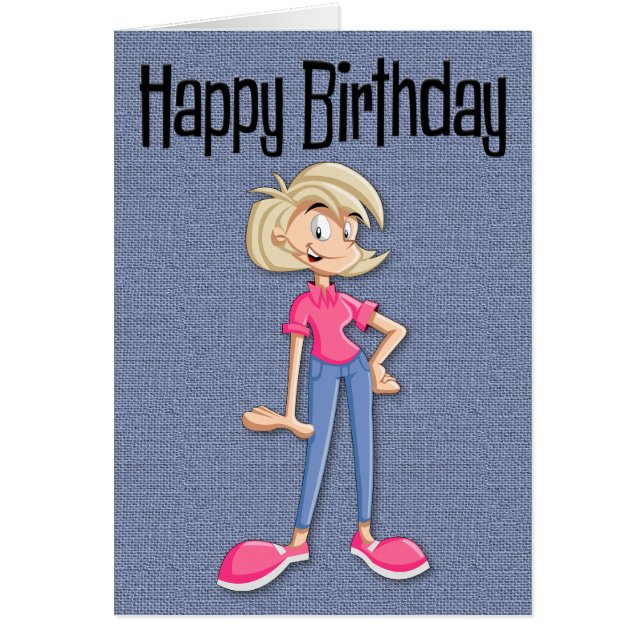 Cartão de Aniversário Mais Compatível e Engraçado (Frente)