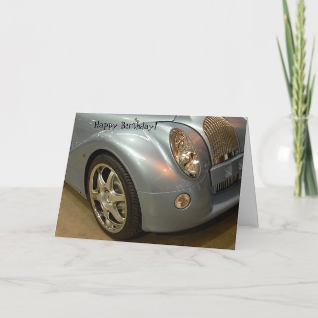 Cartão de Aniversário Masculino (Frente)