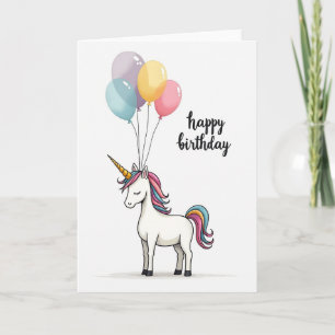 Cartão de Aniversário Mítico