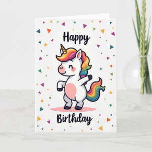 Cartão de Aniversário Mítico
