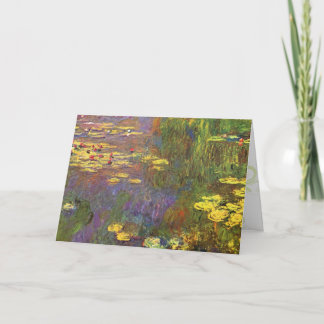 Cartão de Aniversário Monet