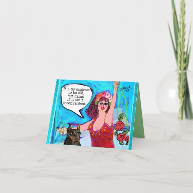 Cartão de aniversário NOTECARD (Frente)