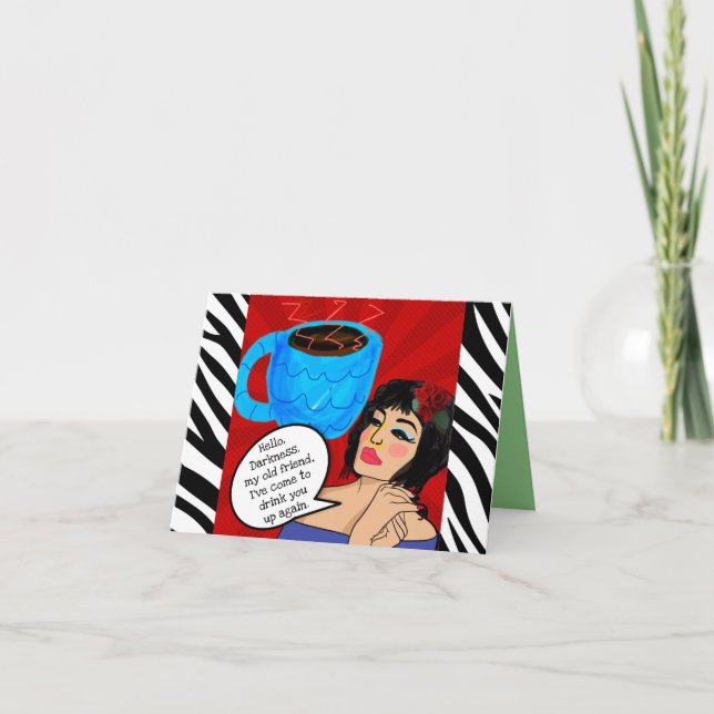 Cartão de aniversário NOTECARD (Frente)