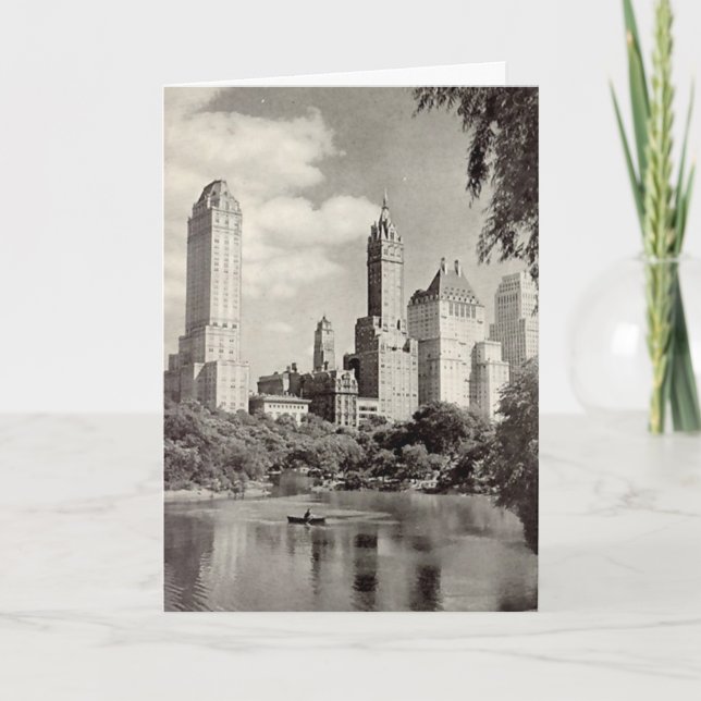 Cartão de aniversário - Nova Iorque (Frente)