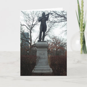 Cartão de Aniversário "Ole Bull"