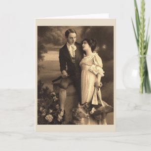 Cartão de Aniversário ou Casamento de Namorados Vi
