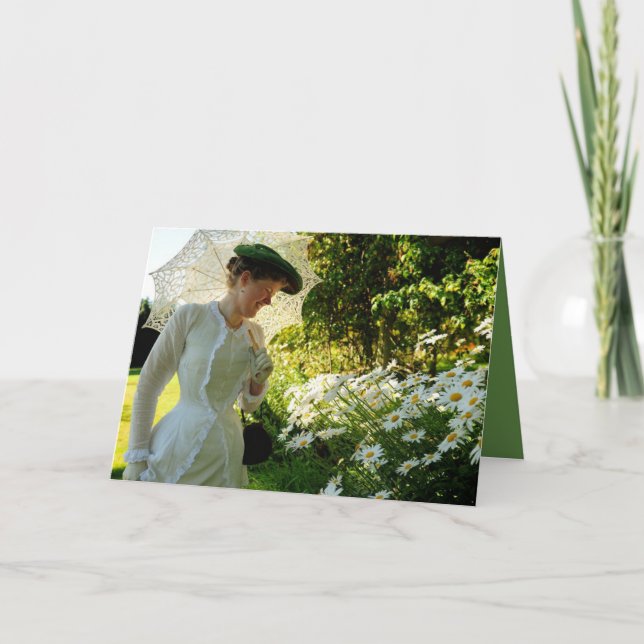 Cartão de aniversário ou de reunião — dentro poema (Frente)