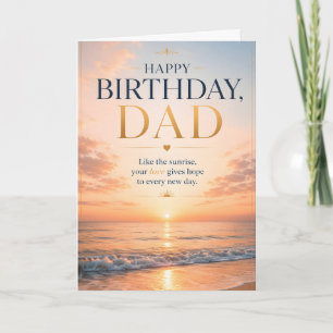 Cartão de Aniversário Papai Amanhecer