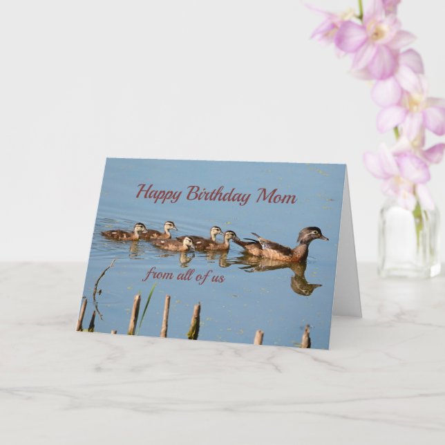 Cartão de aniversário para a mãe de todos nós (Orquídea)