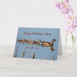 Cartão de aniversário para a mãe de todos nós