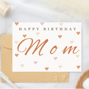 Cartão de Aniversário para a Mamãe
