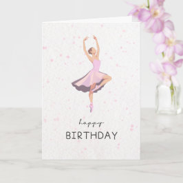 Cartão de Aniversário para Dançarino