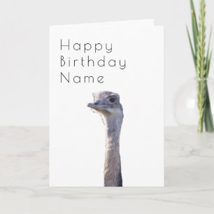Cartão de Aniversário para Deco de Arte em Cute Rh