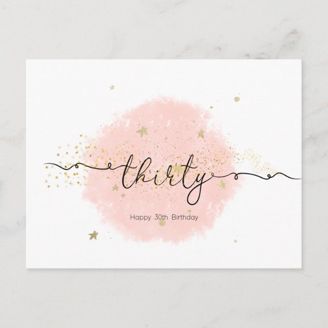 Cartão De Aniversário Para Ela (Frente)