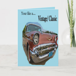 Cartão de aniversário para ele