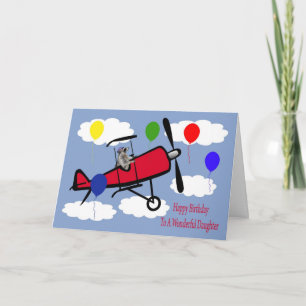 Cartão De Aniversário Para Filha