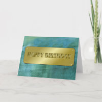 Cartão de Aniversário para Impasto Feliz