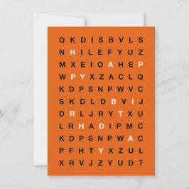 Cartão de Aniversário para Imprimir – Design Minim