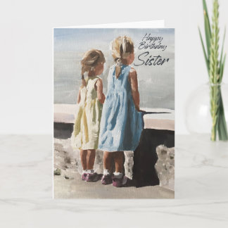 Cartão de aniversário para Irmã Especial