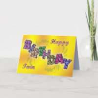 Cartão de aniversário para o gêmeo com texto