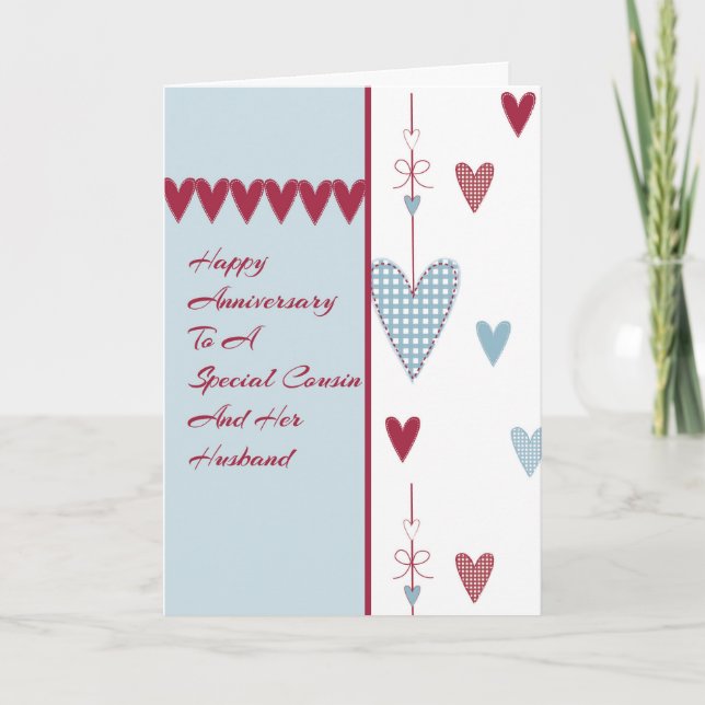 Cartão de aniversário para o primo e o marido (Frente)