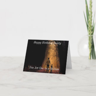 Cartão de aniversário para Pai