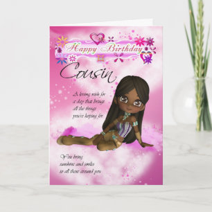 Cartão de aniversário para Primo, Moonies Cutie co