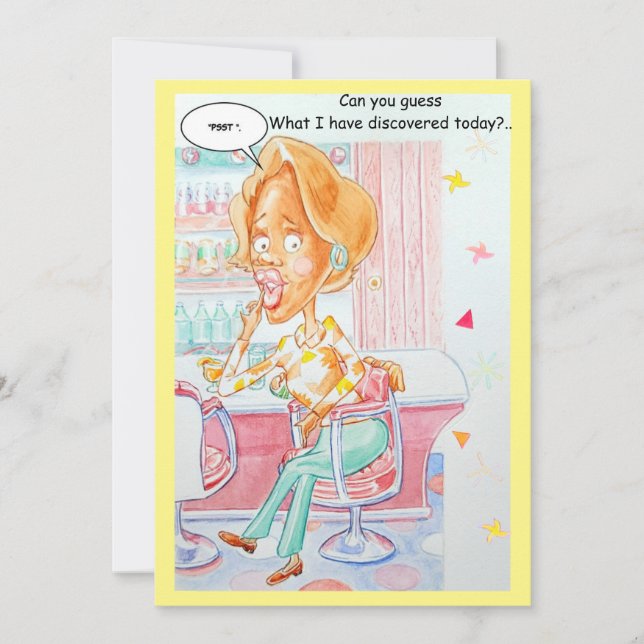 Cartão de aniversário para um amigo.  (Frente)