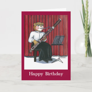 Cartão de Aniversário para um Músico