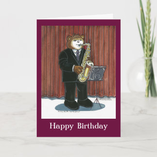 Cartão de Aniversário para um Músico