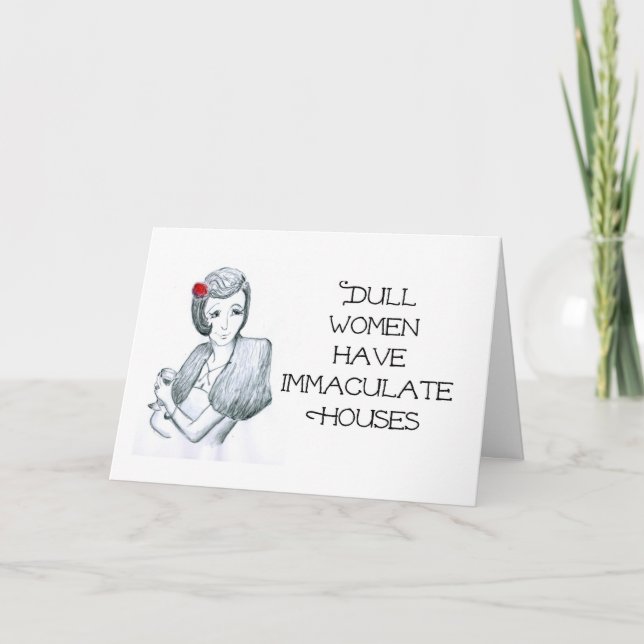 Cartão de aniversário para uma mulher (Frente)