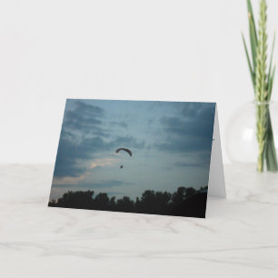 Cartão de Aniversário "Parasailer"