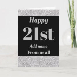 Cartão de aniversário personalizado bonito de todo