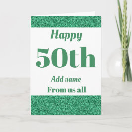 Cartão de aniversário personalizado bonito de todo