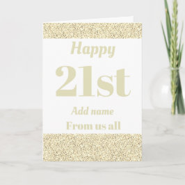Cartão de aniversário personalizado bonito de todo