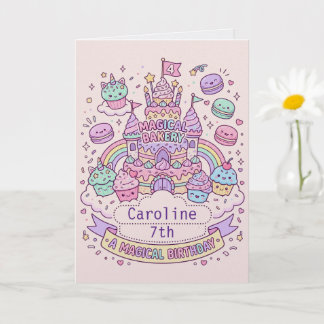 Cartão de Aniversário Personalizado Castelo de Bol