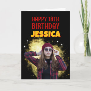 Cartão de Aniversário Personalizado com Foto no Es