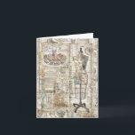 Cartão de aniversário personalizado - Mannequin<br><div class="desc">Adicione quem é o cartão de aniversário para & adicionar seu próprio dentro de mensagem de aniversário.</div>