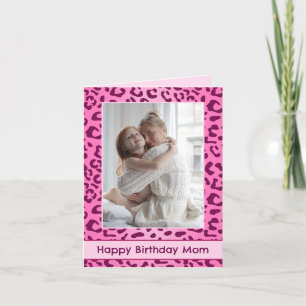 Cartão de Aniversário Personalizado para Mãe com E