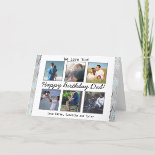 Cartão de Aniversário Personalizado para o Papai c