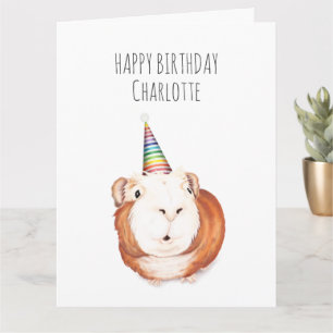 Cartão de Aniversário Personalizado - Parabéns