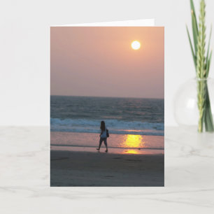 Cartão de aniversário personalizável para mulheres