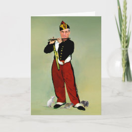 Cartão de aniversário Pied do gaiteiro de Robert